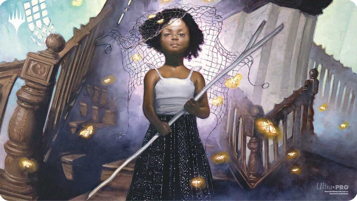 Ultra Pro Duskmourn Aminatou, Veil Piercer Playmat image 0